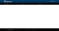 Desktop Screenshot of leisurepontoons.com